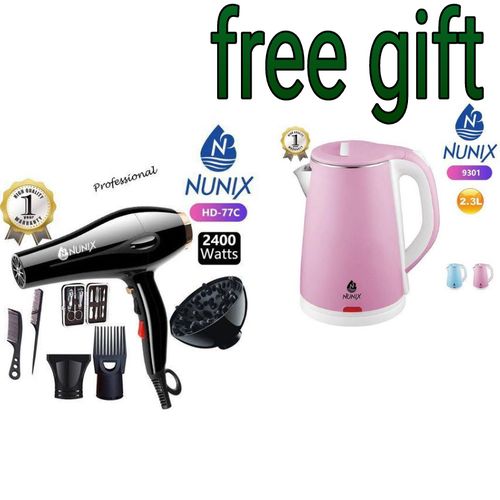 Nunix Commercial// Hair Blowdry//Straightener//FREE GIFT
