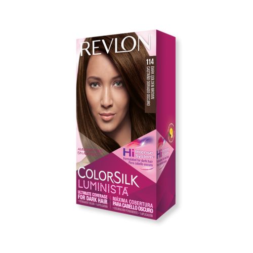 Revlon Colorsilk Luminista Dark Golden Brown - 114