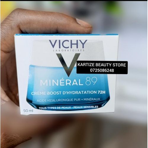 Vichy Best mineral 89 creme boost d'hydration 72hr