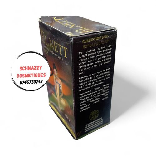 Elnett Face & Body Soap de'Elnett for Hyperpigmentation on Hands Fingers Smoother Refined Skin Accelerates Repair of Damaged Skin Cells Improves Texture Clarifies the Complexion Unifying Formula Evens Out Skin Tone
