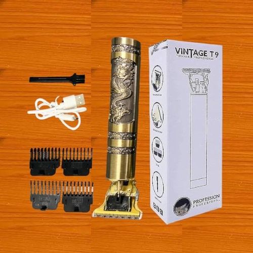 Vintage Rechargeable , Electric, Hair Cutting T9 Hair Clipper Trimmer Shaver
