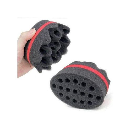 Hair Sponge Oval Curl Twist Coil Brush Sponge For Dreads Locking (Small)