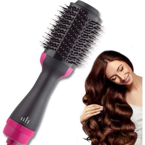 The Fabulous Hot Air Brush 3 IN 1 Hair Dryer Brush, One Step Hair Dryer & Styler & Volumizer & Hair Curler, Negative Ions Comb Straightener Salon, Curly Reduce Frizz ,Static