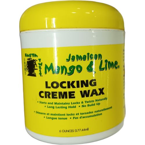Jamaican Mango & Lime Locking Creme Wax Maintains Locks & Twists Naturally With Long Lasting Hold nk