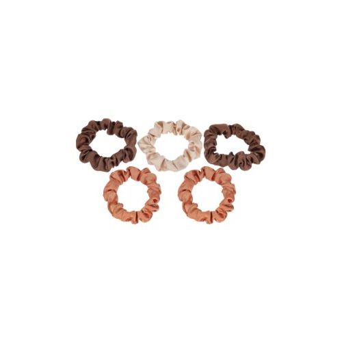 Miniso Little Hair Tie In Gradient Color 5pcs - Coffee