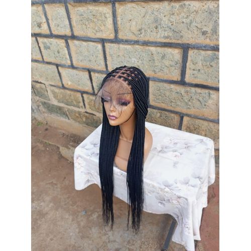 6*6 closure braided wig
