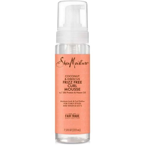 Shea Moisture Coconut & Hibiscus Frizz-Free Curl Mousse 7.5oz.