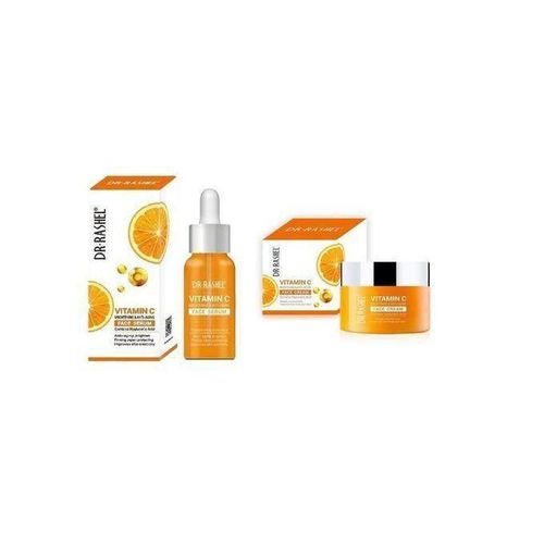 DR RASHEL Vitamin C Brightening & Anti-Aging Face Cream And Face Serum