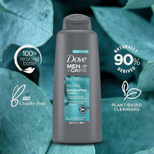 Dove MEN + CARE 2 in 1 Shampoo & Conditioner Eucalyptus & Birch