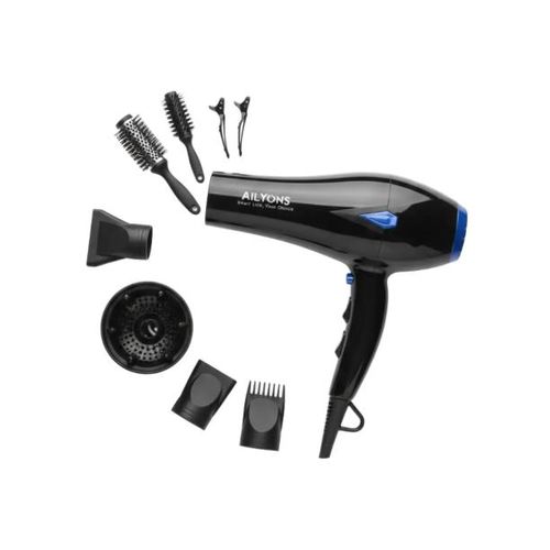 AILYONS Professional Hair Blow Dryer with Cold Air Switch & Full Salon Accessory Kit β High-Speed, Low-Noise Hair Dryer BLOW DRY MSALON MACHONE
