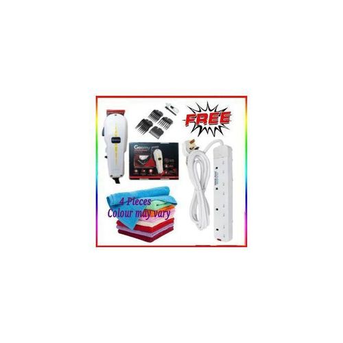 Gemmy Affordable Barber Shaving Machine-Kinyozi + Free 4 Way Power Extension & Face Towels