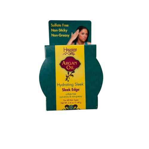 Hawaiian Silky Argan Oil Sleek Edge 68g β Hydrating Edge Control for Smooth, Shiny Hair