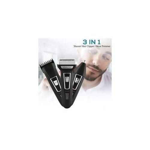 Kemei 3 In 1 Rechargale Hair Clippers, Shaver And Nose Trimmer