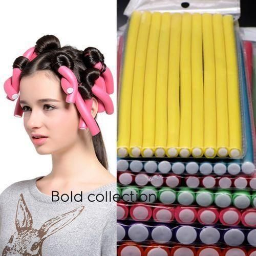 Quality 10pcs Flexi Rods Hair Rollers