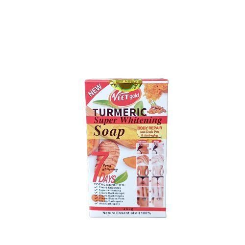 VEET GOLD Tumeric Super Whitening Soap Anti-dark Spots/Anti-aging