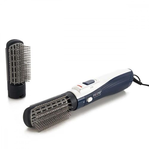 Rebune RE-2025-2 Hair Styler with 2 Brushes, 2 Heat Levels and Cool Air, 1200 Watts - Blue (2YRs WRTY)