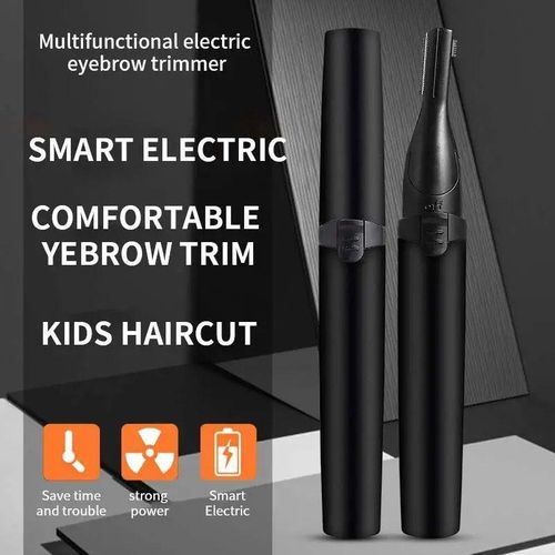 Electric Eyebrow Trimmer Multifunction Facial Hair Remover β Washable Precision Grooming Tool for Women, Men and Kids