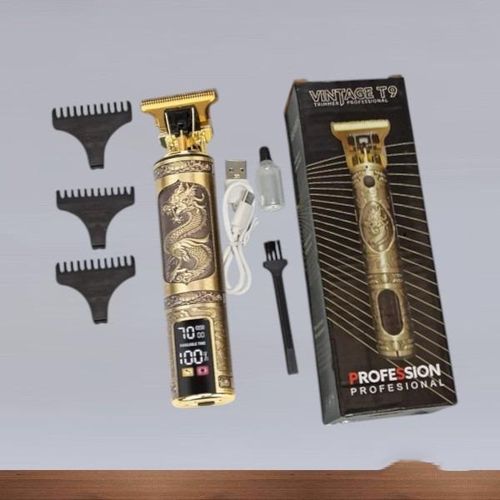 LED Digital Display Screen Rechargeable Dragon Professional Electric Hair Trimmer Clipper Kinyozi