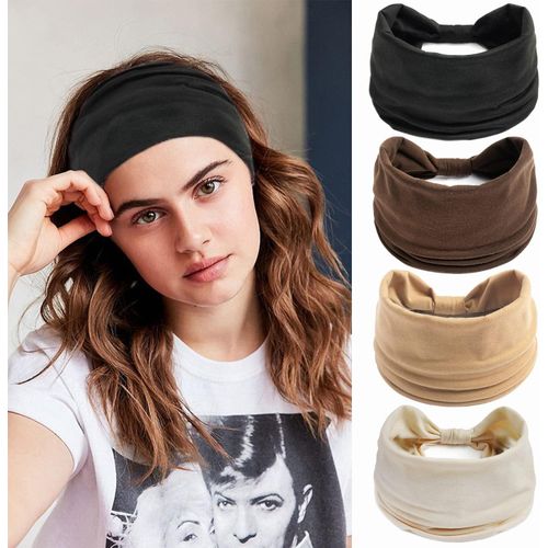 Wide Non-Slip Cotton Headbands