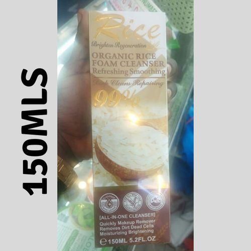 Wokali Organic Rice Foam Cleanser Refreshing Soothing 99%