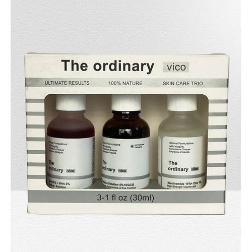 The Ordinary Skin Essentials 3-in-1 Niacinamide, Caffeine& Peeling