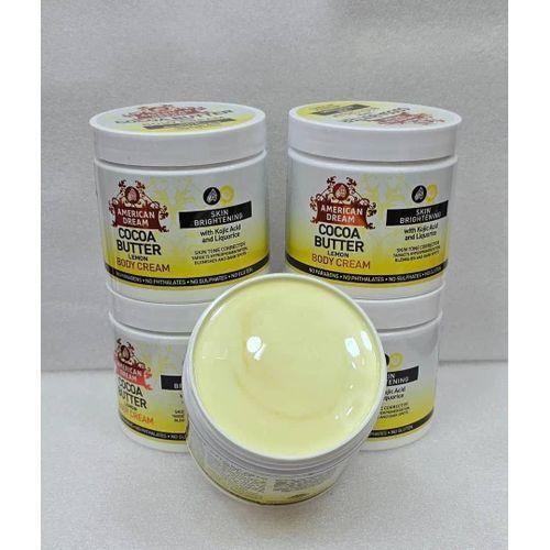 American Dream Cocoa Butter Lemon Skin Lightening Body Cream