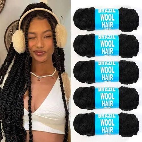 Brazilian Hair Wool Hair Twist & Faux Locs
