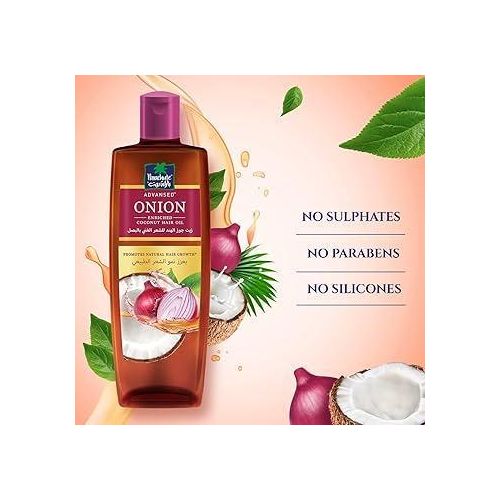 Parachute Advansed Onion Oil For Hair Growth, Blend Of Onion & Coconut Oil, Controls Hairfall & Promotes Hair Growth,