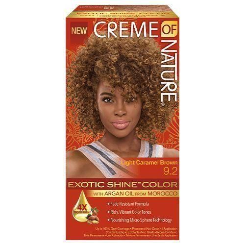 Creme Of Nature Gel Hair Color LIGHT CARAMEL BROWN 9.2..