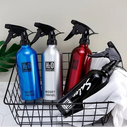 Spray Bottle For Hair Styling Cleaning 300ml Aluminium Spray Bottle