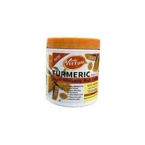 VEET GOLD Tumeric Super Whitening Body Cream-body Repair,remove Dead Skin Cell And Anti Darkspots