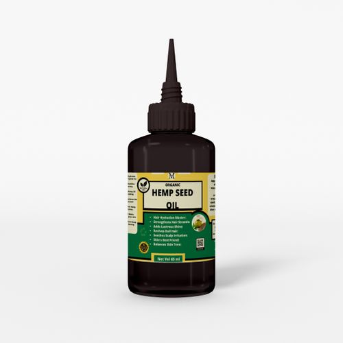 Mekis Hemp Seed Oil- Hair Hydration Master,Strengthens Hair Strands,Revives Dull Hair,,Anti-Aging Marvel