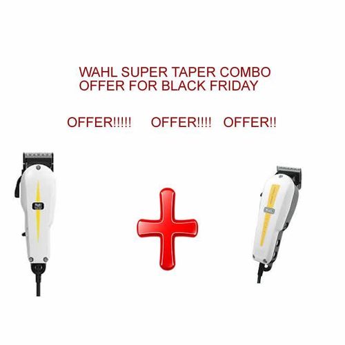 Wahl Original Classic Professional Super Taper Combo β 2 Corded Hair Clippers Original Classic Series, Heavy-Duty Barber Shaving Machines for Precision Fades & Cuts