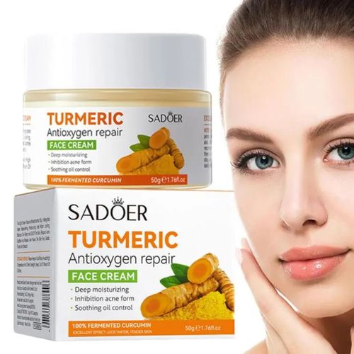 SADOER Nourishing and Hydrating Turmeric Antioxidant Repair Cream,Face cream