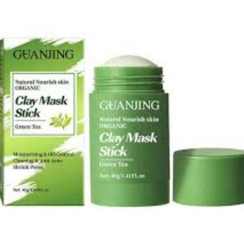 Guanjing Clay Mask Stick Green Tea Moisturizing & Oil Control, Cleaning & Anti-Acne Shrink Pores