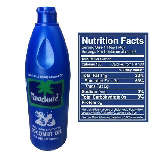 Parachute Pure Unrefined Natural Multipurpose Coconut Oil