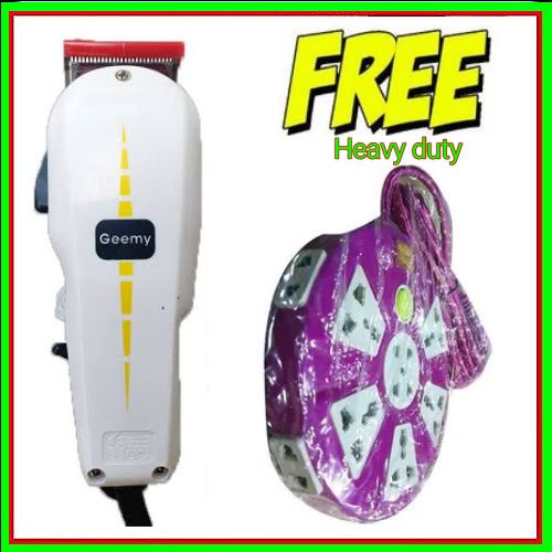 Geemy Professional Hair Shaving Machine+Free Heavy Duty Extension