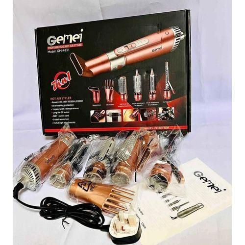 Gemei 7 in 1 Hot Hair Styler