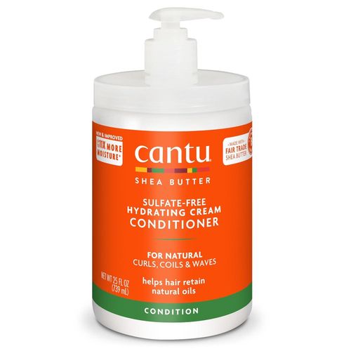 Cantu Sulfate-Free Hydrating Cream Conditioner with Shea Butter for Natural Hair