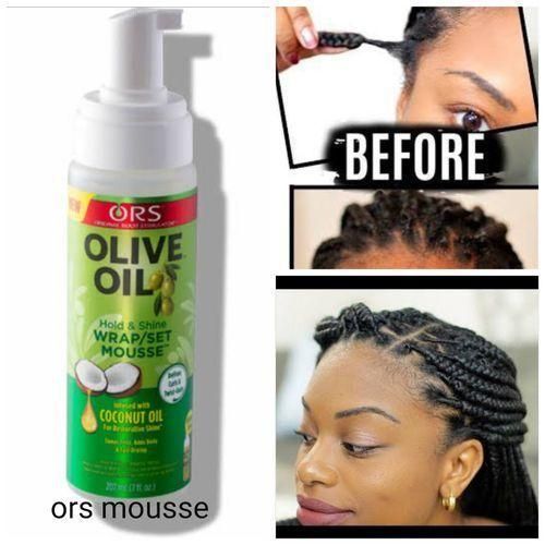 Ors Wrap Set Hair Mousse ( Define Curls & Twist Outs )