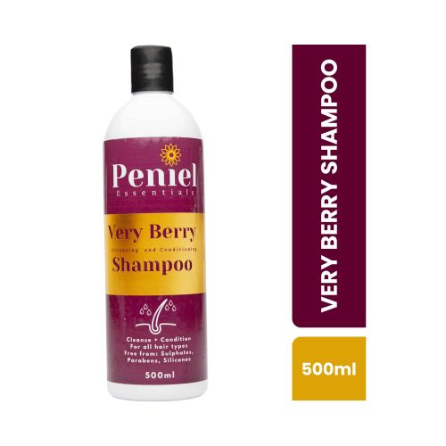 Peniel Essentials Very Berry 2-in-1 Organic Shampoo, Sulfate free 500ML
