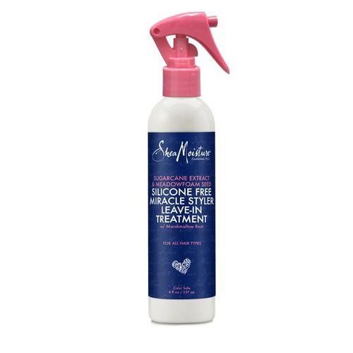 Shea Moisture Leave-In Treatment Conditioner for Dry Hair Sugarcane Extract and Meadowfoam Seed Silicone-Free - 236ml.