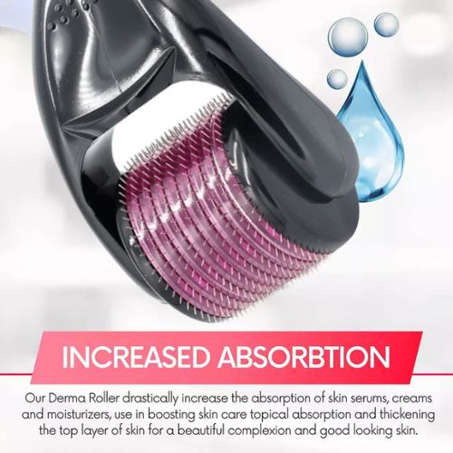 Derma Roller MICRO NEEDLING HAIR FACE SKIN REJUVENATION