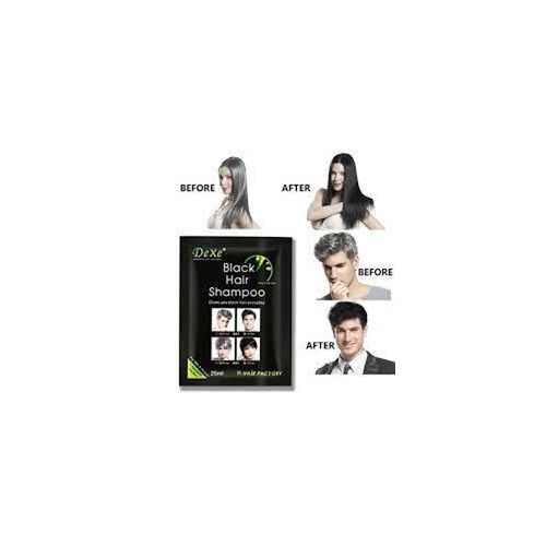 Dexe Instant Hair Dye Black Hair Shampoo (25ml X 10)