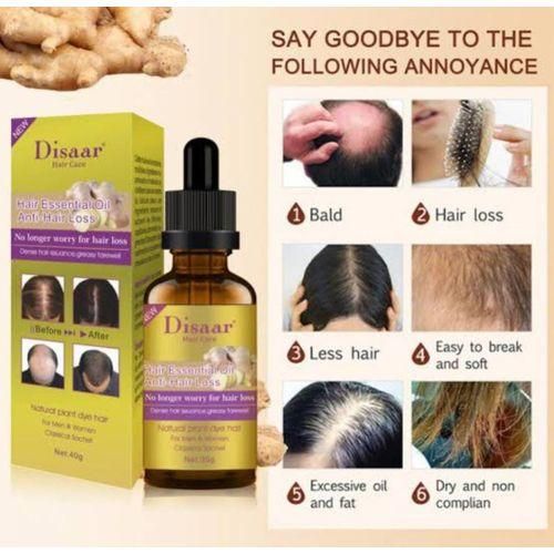Disaar Anti Hair Loss Oil with Ginger Essential Oil