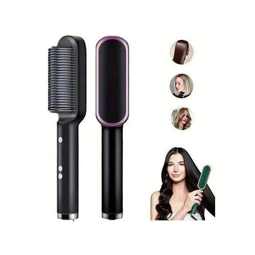 Original Electric Hair Straightener Brush Iron Hot Comb