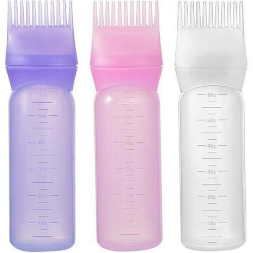 Hair Oil Applicator, Hair Coloring Brush Bottle
