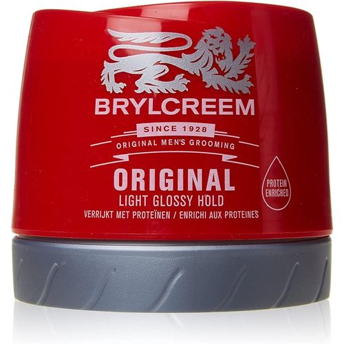 Brylcreem ORIGINAL LIGHT GLOSSY HOLD Men's Hair Styling Cream RED TUB