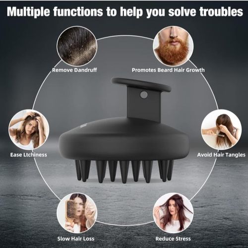 Silicone Hair Scalp Massager ,Shampoo ,Hair Detangler,washing Hair Scrubber Brush