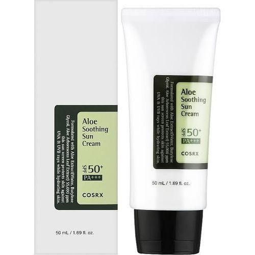 Cosrx Aloe Soothing Sun Cream SPF50 PA+++ + FREE EYE LINER